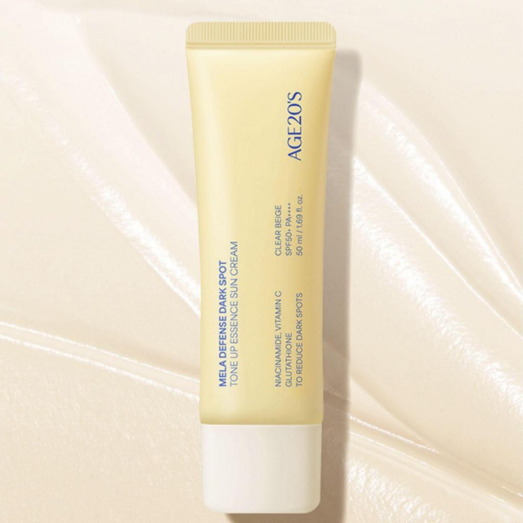 AGE20'S Mela Defense Dark Spot Tone-Up Essence Sun Cream SPF50+ PA++++ 50ml