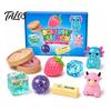 Talos 4/8Pcs Stress Relief Squeeze Toy, Anxiety Reduction Sensory Soft Stretchy Fidget Party Favors for Kids Adults