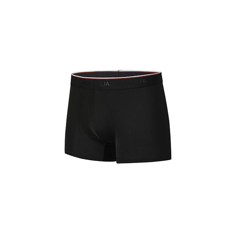

FILA White Fashion Comfortable Skin-Friendly Boxer Briefs Men underwear Black F13M523603FBK M
