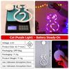 LED Pumpkin Suction Cup Lights, Hanging LED Lamp, Battery Ornament, Holiday Decor for Home Window, Wall Decor for Halloween Party