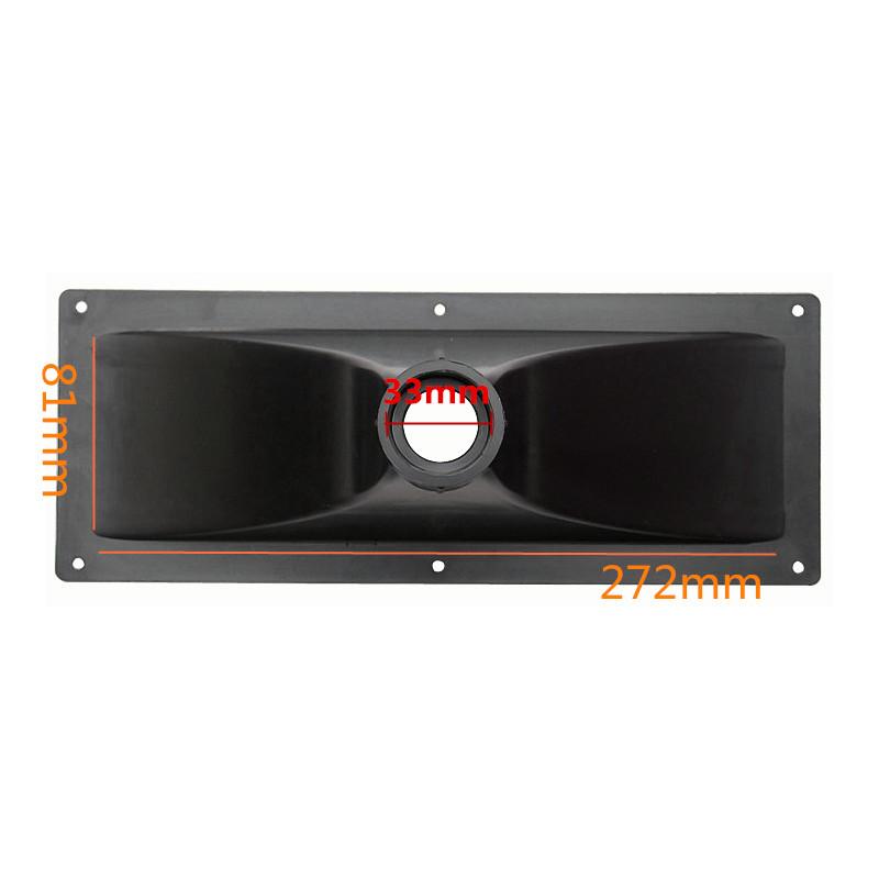 2PC DJ Tweeter Speaker Horn 300*115mm Plastic Car HiFi Piezo Treble For Mixer Professional Audio Home Theater Public Address