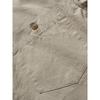 Men's Short-Sleeved Shirt Pure Cotton Thin Breathable Simple Shirt Youth Trend 2024 New Summer Versatile Jacket