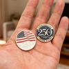 2026 USA 250th Independence Anniversary Eco-friendly Enamel Brooch Pin