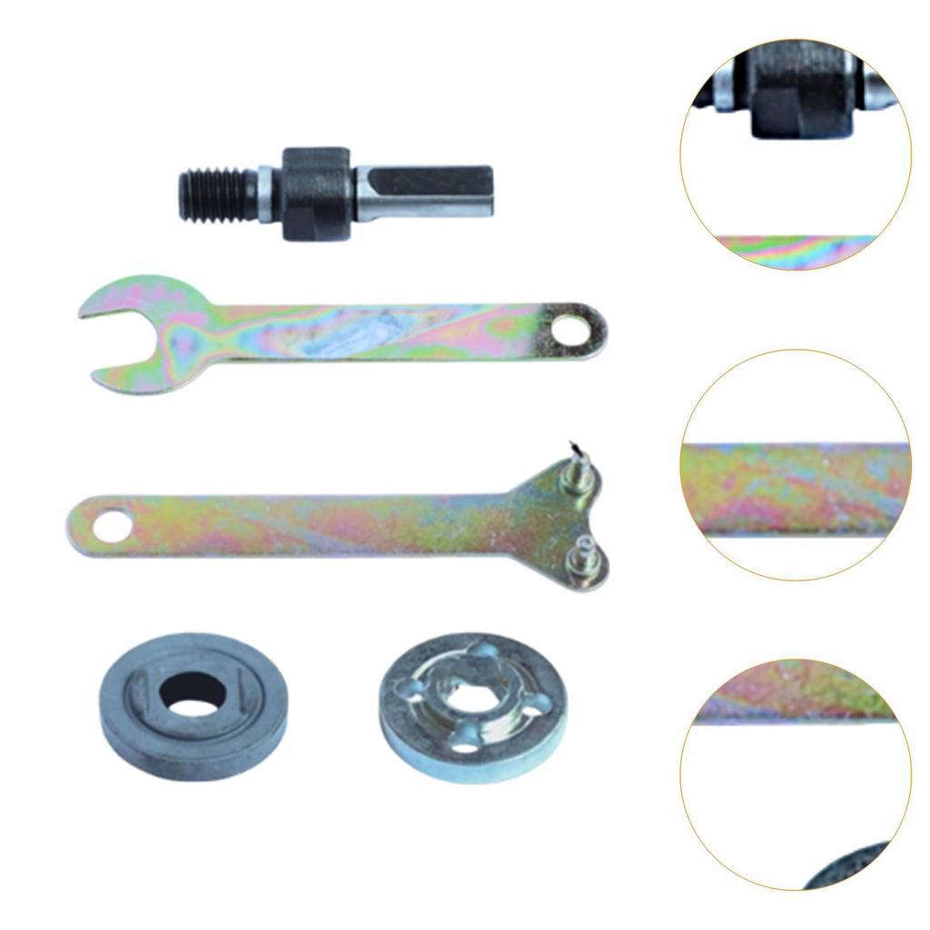 2 Pieces Drill Grinders Adapter Electric Conversion Angle Connecting Rod