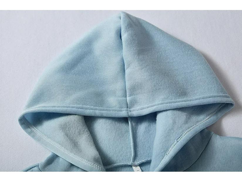 Women's Loose Skull Print Hooded Cardigan Sweatshirt with Zipper - Autumn/Winter Trendy Long-Sleeved Jacket