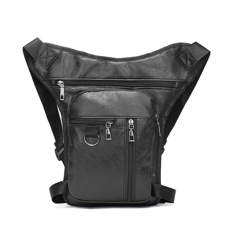 Pu Leather Drop Leg Bag Thigh Hip Bum Belt Leg Waist Bags Travel Tour Riding Motorcycle Pack Men Women Leisure Chest Bag