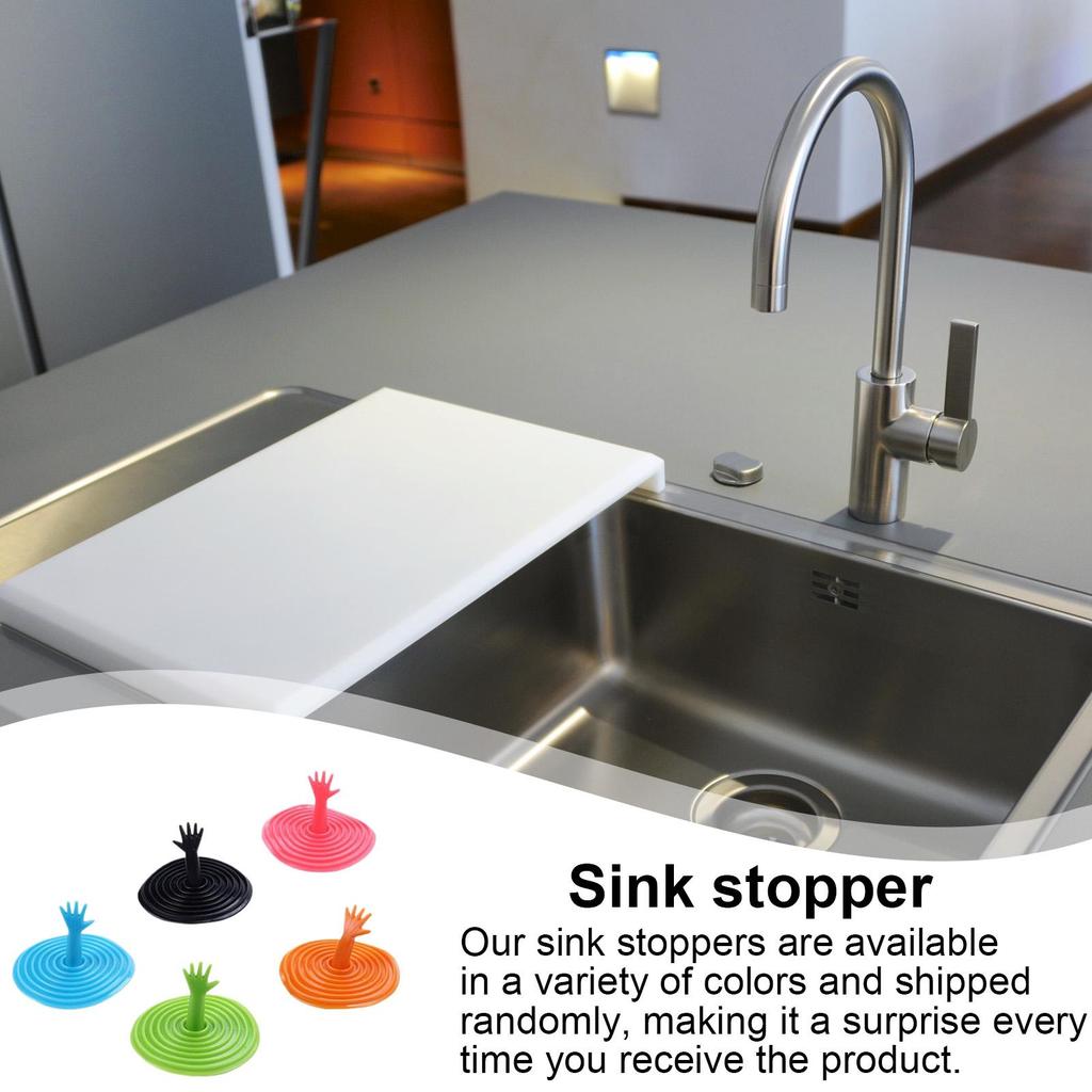 Kitchen Drain Plug Hair Stopper Disposal Deodorizing Sewer Drain Cover Sink Leak Prevention Stopper For Garbage Hair Stopping