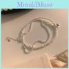 Stylish Geometric Faux Pearl Bracelet For Women Trendy Luxe Summer Accessory