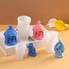 Holy Family Nativity Epoxy Resin Mould Casting Tool for DIY Gypsum Ornaments