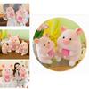 Adorable Plush Pig Doll Soft Stuffed Animal Creative Lollipop Pig Toy Gift Idea