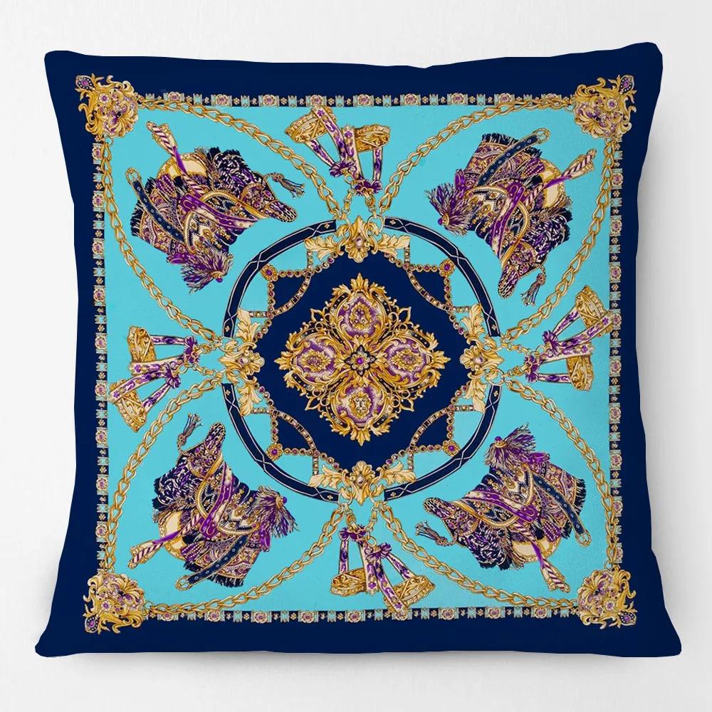 Fashion Multicolor Horse Head Cushion Covers Luxury Animals Sofa Decorative Pillows Case 45X45CM Decorative Pillows