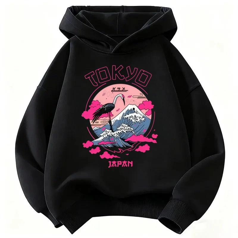 Best-selling Children's Cozy Hooded Sweatshirt for Autumn and Winter. Classic Cartoon Print. Loose and Casual, Breathable Top.