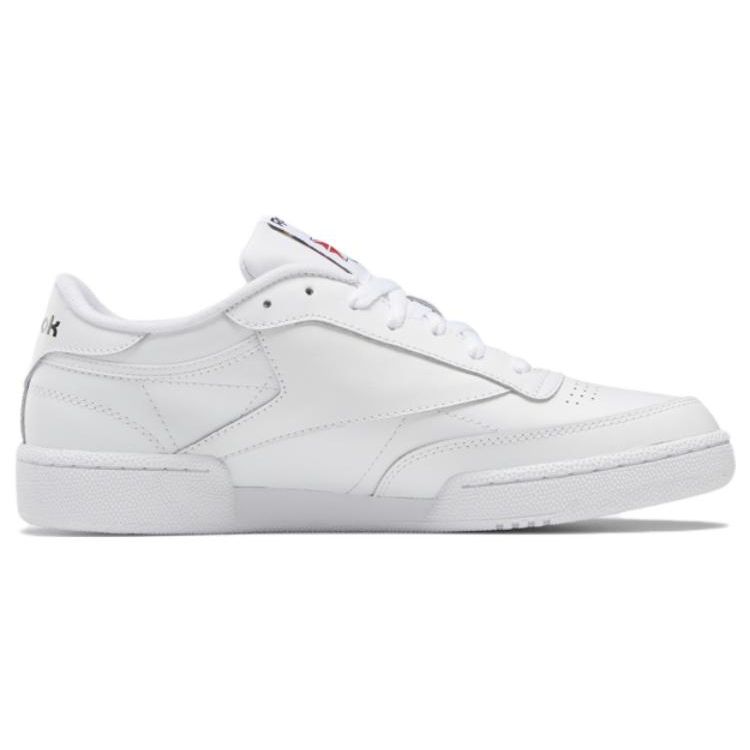 Reebok Club C 85 White Black Unisex Sneakers Core-Black 100009940