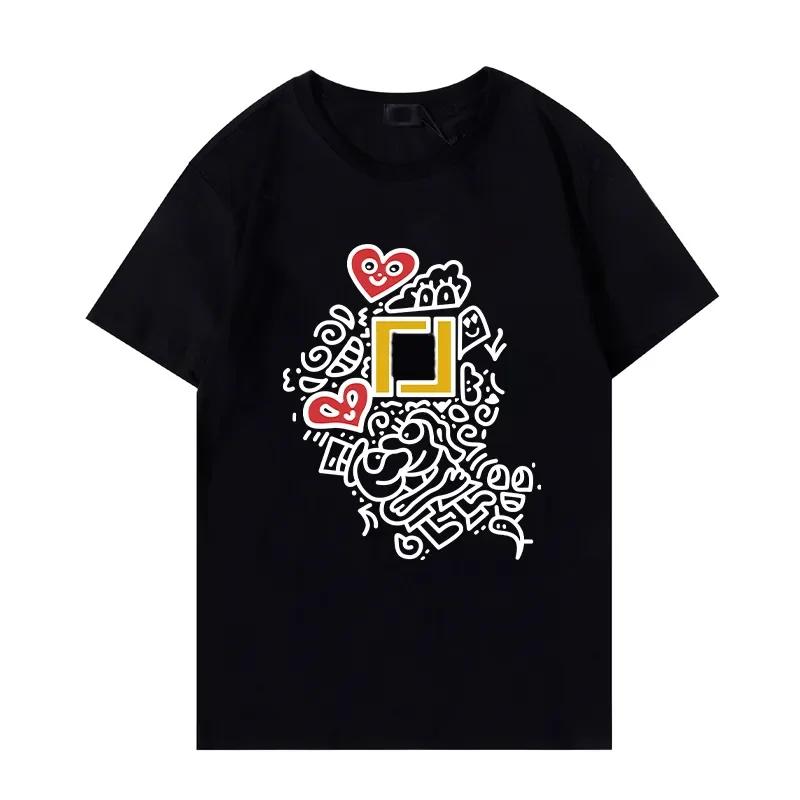 Heren T-shirt Designer Heren Dames Shirt Mode T-shirt met Letters Casual Zomer Korte Mouw Koppel T-shirt Kleding