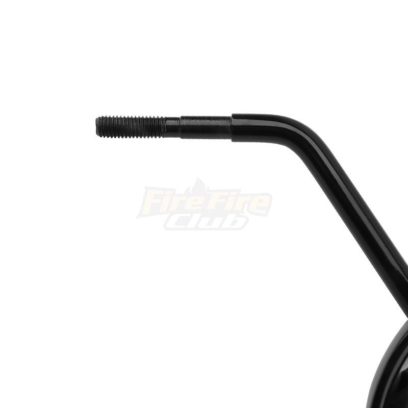 Black Motorcycle 8MM Rear View Mirrors For Harley For Honda Shadow For Yamaha Dragstar For KAWASAKI Vulcan