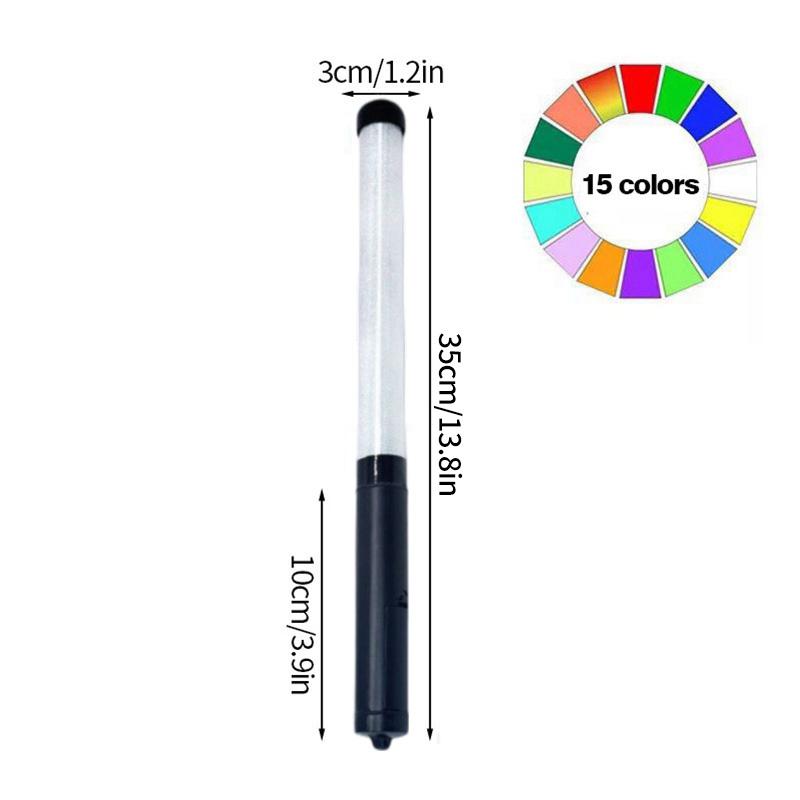 1-10pcs Kpop Lightstick Fluorescent Stick Concert Pentagram Glow Stick Handheld Flashing Rod Idol Idol Support Rods