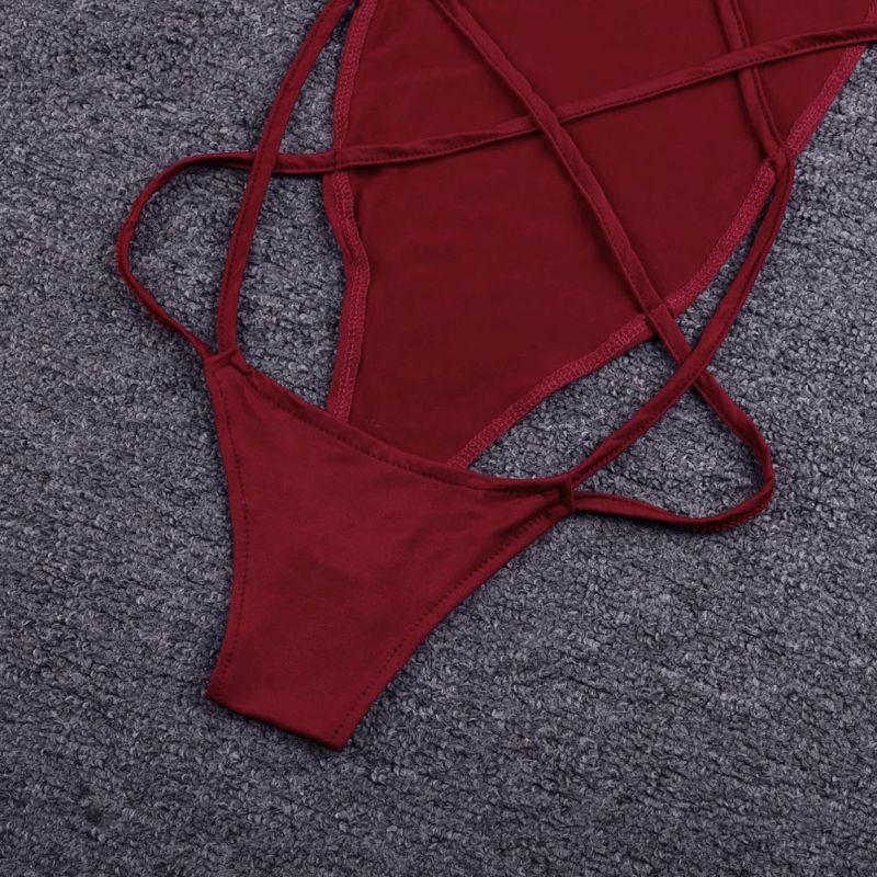 Salopetă erotică pentru femei Lenjerie intima Bretele Body negru Lenjerie de noapte Pijamale erotice Lenjerie sexy Femeie Costum de baie de vară fără mâneci pentru plajă