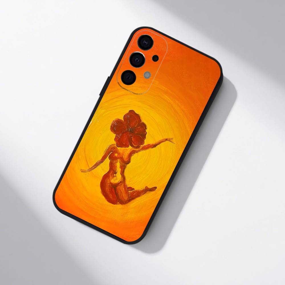 K-KaRol G Tropicoqueta Phone Case For Samsung S25,S24,S21,S22,S23,S30,Ultra,S20,Plus,Fe,Lite,5G Black Cover