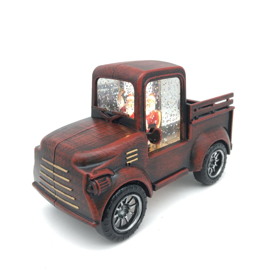 Christmas Ornaments Christmas Vintage Truck Christmas Eve Atmosphere Arrangement Ornament Model Christmas Gifts