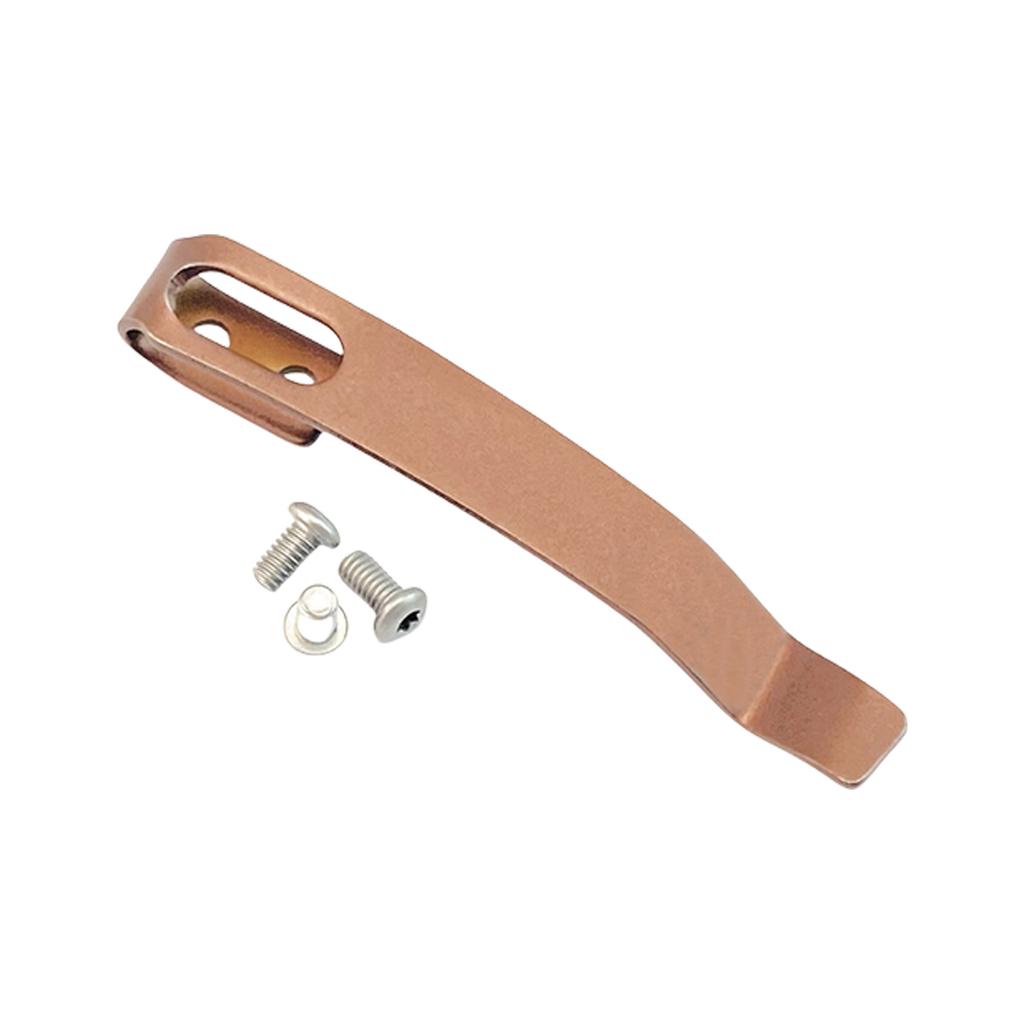 Rustproof 420 Grade Metal Pockets Clip Cutter Clip Accessories For Secure Cutter Mounting And Convenient Everyday Carry