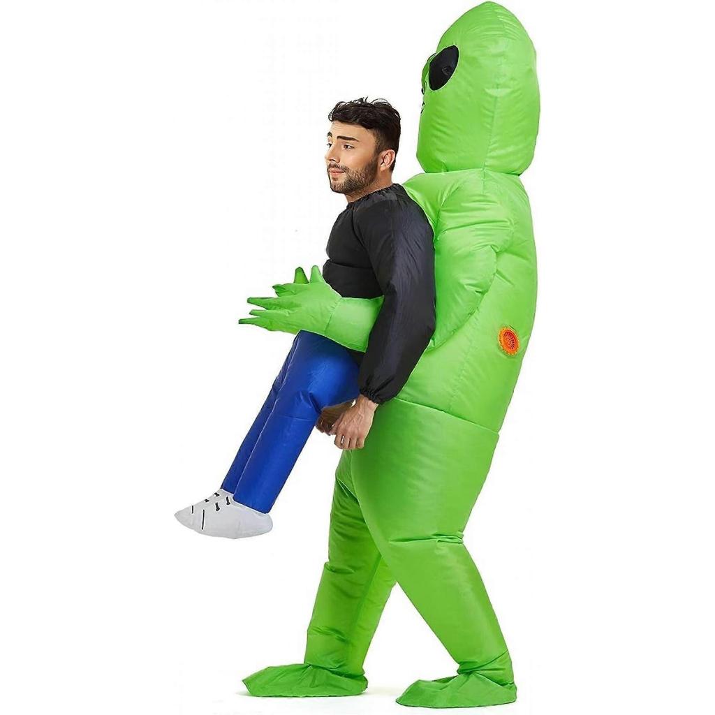 SCSYV Inflatable Alien Costume Adult, Inflatable Costume Adult, Inflatable Halloween Costumes for Men Adult