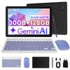 Tablet Android 16, 10,1 cala, 30 GB RAM + 128 GB ROM, Bateria 5000 mAh