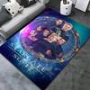 Tapis Stargate SG-1 pour Salon Chambre Maison Décoration Canapé Jeu d'Enfants Tapis de Sol Antidérapant