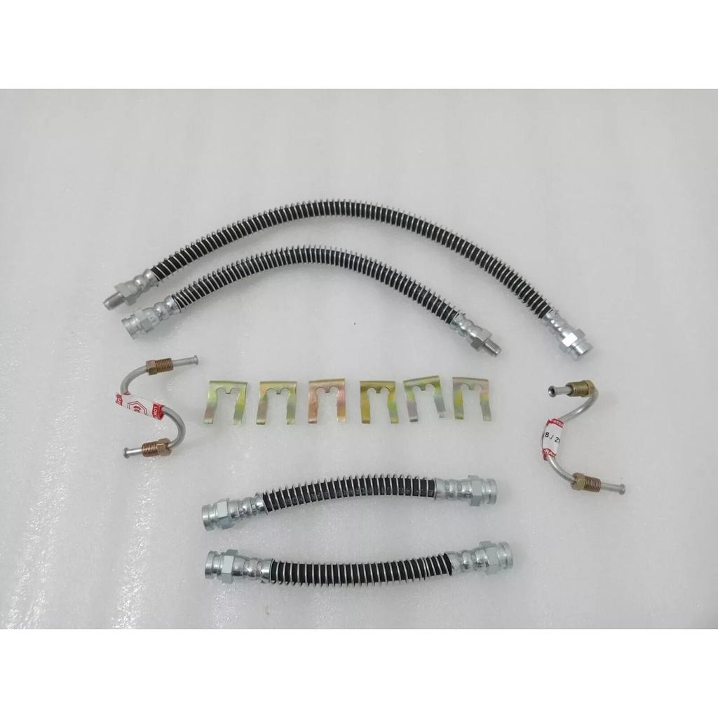 Willys jeep MB GPW CJ2A CJ3A CJ3B M38 M38A1 Brake Hose Kit Big |Fit For3