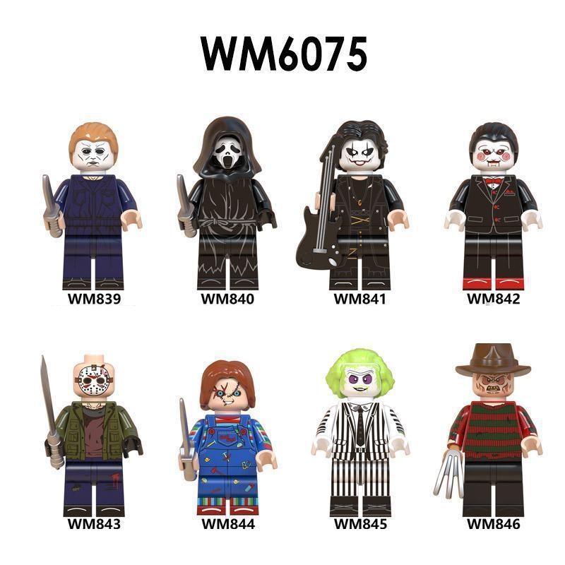 Star series dolls and female singers assemble building blocks Figures Assemble Toys Creeper for Kids Educational Toys