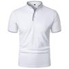 New Men's Fashion Slim Fit Short-Sleeve Solid Color Summer T-Shirt