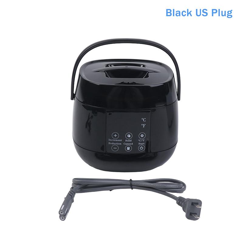 

Wax Heater Machine For Hair Removal Wax Melting Warmer Pot With Lcd Temperature Display Depilatory Waxing Beans Heater US чёрный