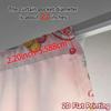 2pcs,Curtains Christmas Bell Presents Stocking (2) Fashionable Popular Curtains Yarn Curtains Thermal Insulation, and Room