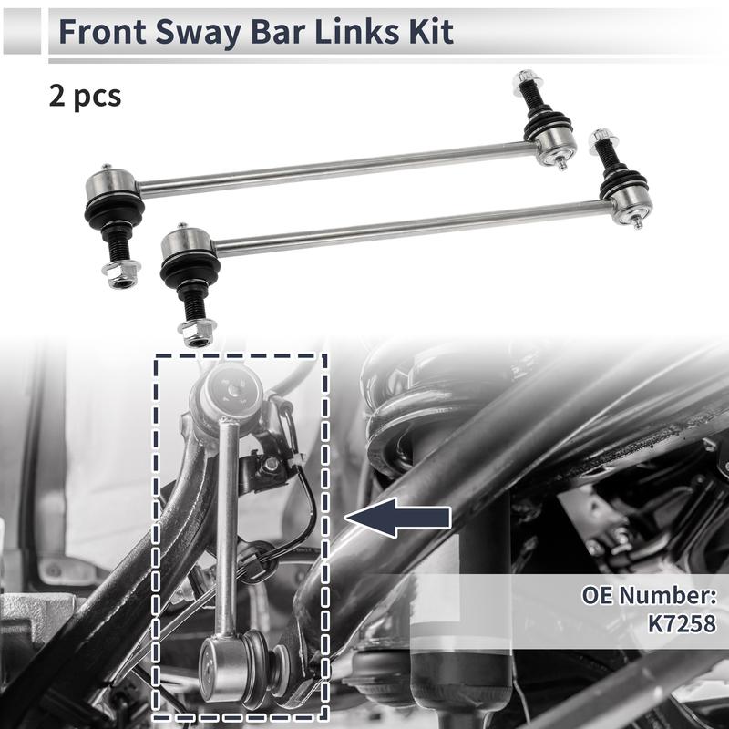 X Autohaux Front Stabilizer Bar Links No Bushing for CHRYSLER PACIFICA 2004 - 2008 No.K7258