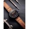 AVI-8 Hawker Hurricane Carey Dual Time Debden Black Dial Quartz AV-4088-03 Men's Watch