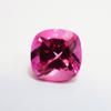 Natural Pink Square Cushion Cut 23 Ct CERTIFIED Enhanced Sapphire Loose Gemstone