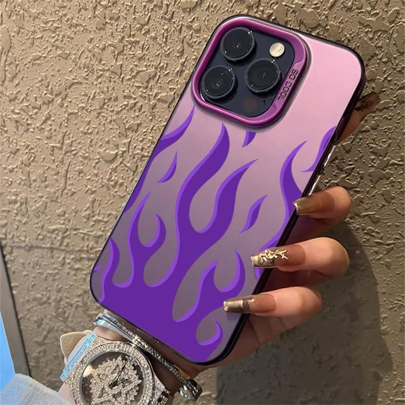 Creative Fashion Flame Fire Phone Case for Xiaomi Redmi Note 14 13 12 11 Pro Plus 4G 5G 12S 11S 10S 10 9 9S 8 10C 10A Cover