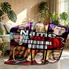 Custom Name Personalized North Sydney Bears Print Blanket, Home Decor, Bedroom, Sofa, Camping, Couch, Gifts for Birthday Christmas
