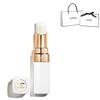 Lip Gift Set for Women Initialed Lip Balm Coco Baume Dreamy White [Gift Wrapped/Initial Engraved] - (Initial E)