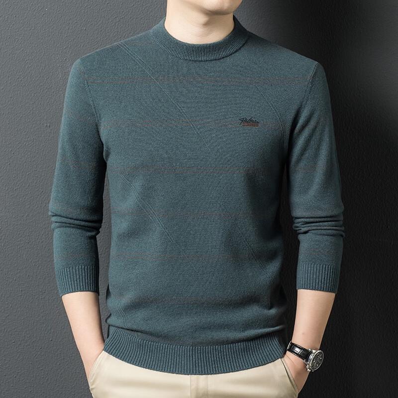 

Men s 100% Merino Wool Crew Neck Sweater 180