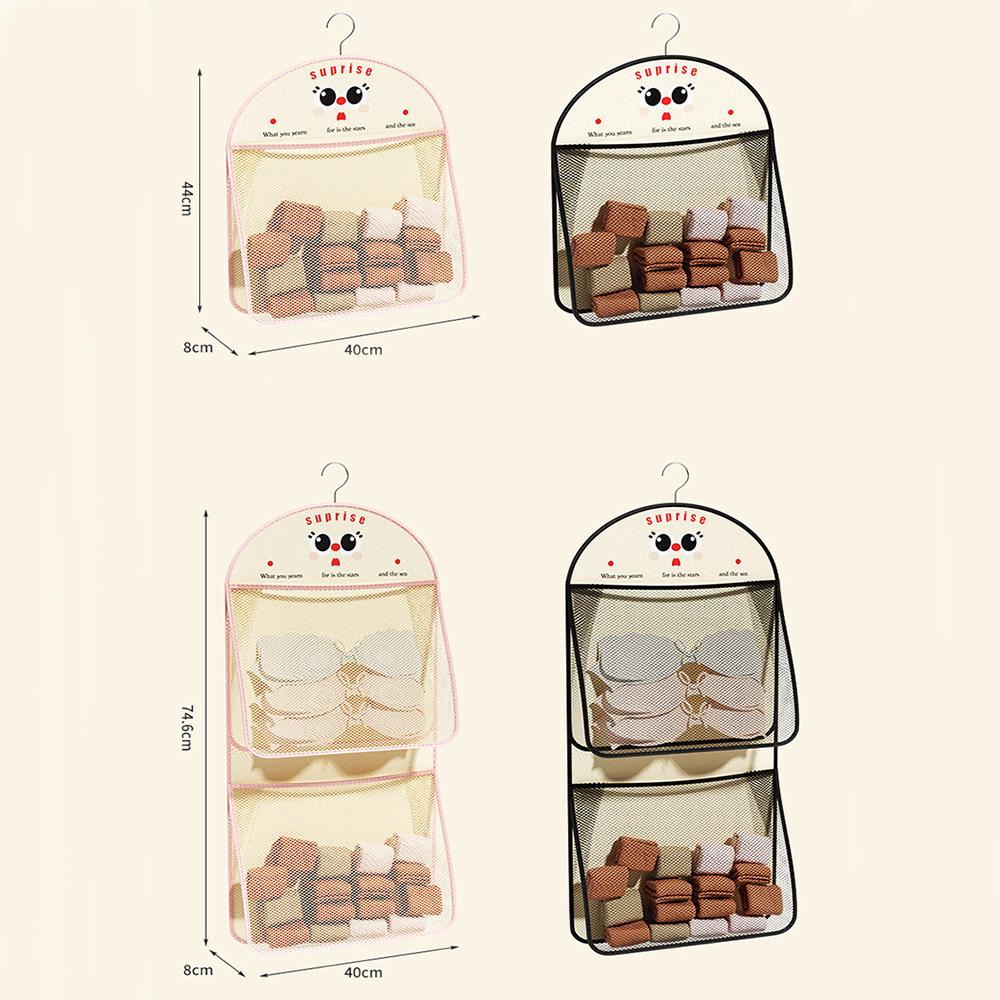 Hanging Organizer Clothes Storage Box Closet Organizer For Socks Bra Underwear Jeans Pants Hanging Bag Clothing Organization