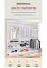 Internet Celebrity Clothing Rack: Open Wardrobe & Storage Cabinet for Home or Rental Spaces