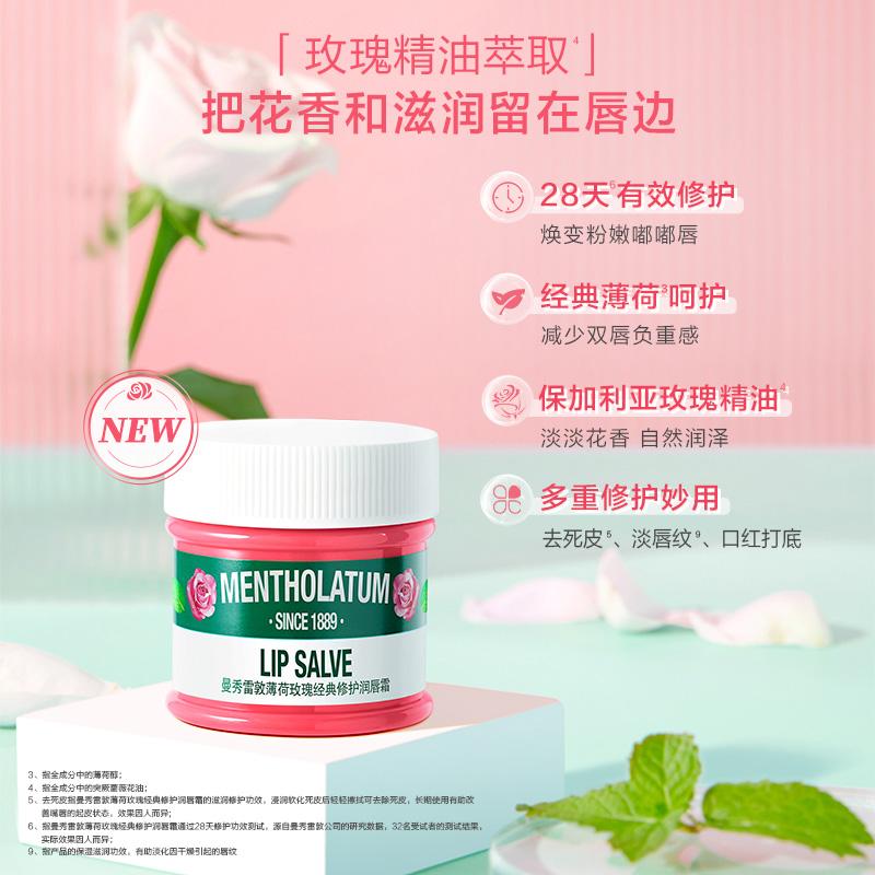 Mentholatum Classic Mint Rose Lip Lotion 9g