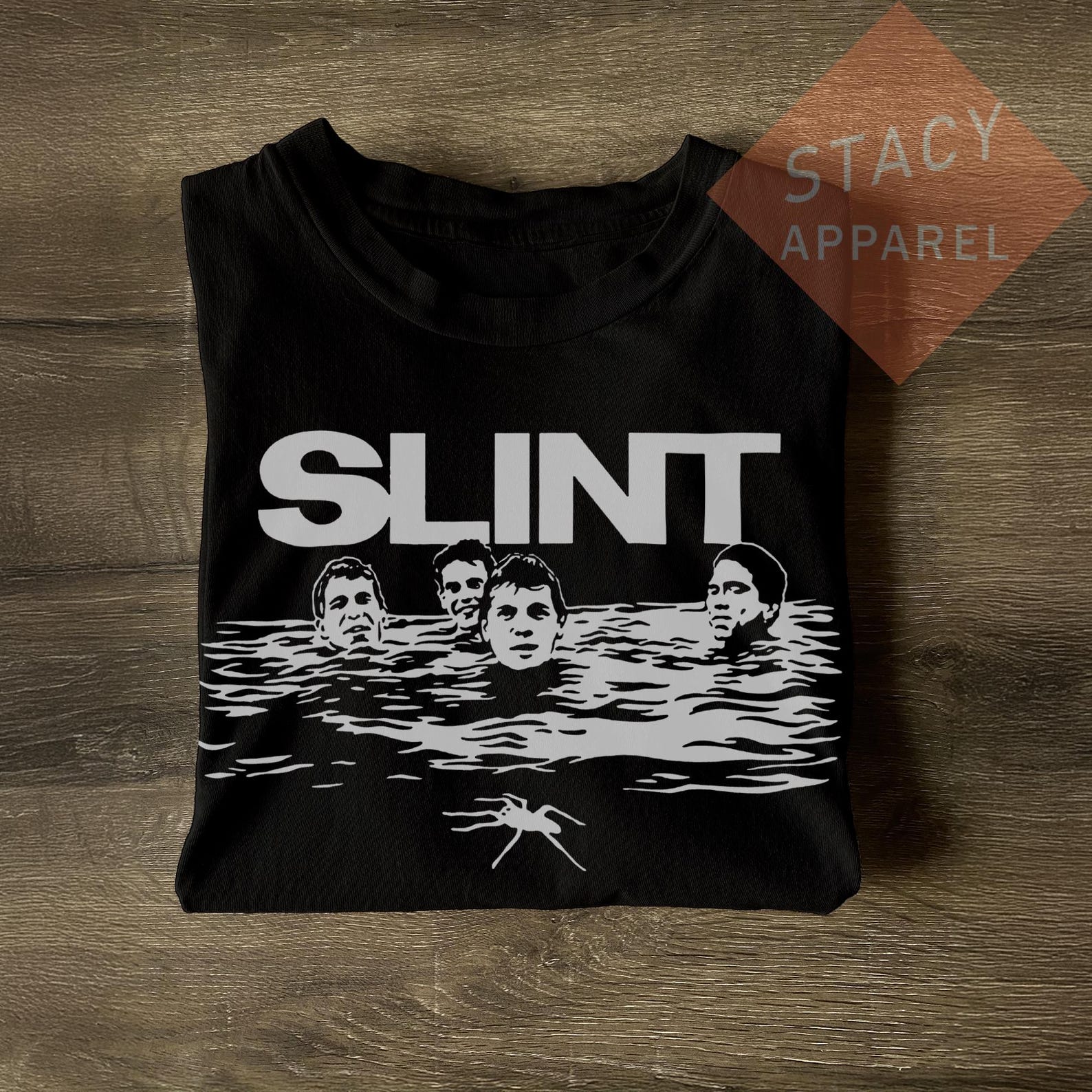 Limited Slint Unisex T-shirt - Spiderland Inspired Heavy Cotton Tee S