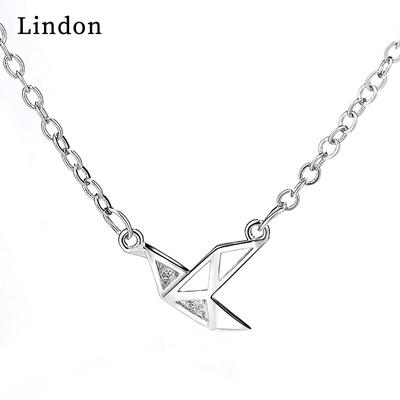 Δώρο μόδας για γυναικείο κολιέ Lindon Κρεμαστό κράμα χαλκού Ζιργκόν