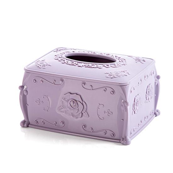 MeyJig Plastic Tissue Box Cover Napkin Storage Box Living Room Organizer Car Paper Holder Napkin Container