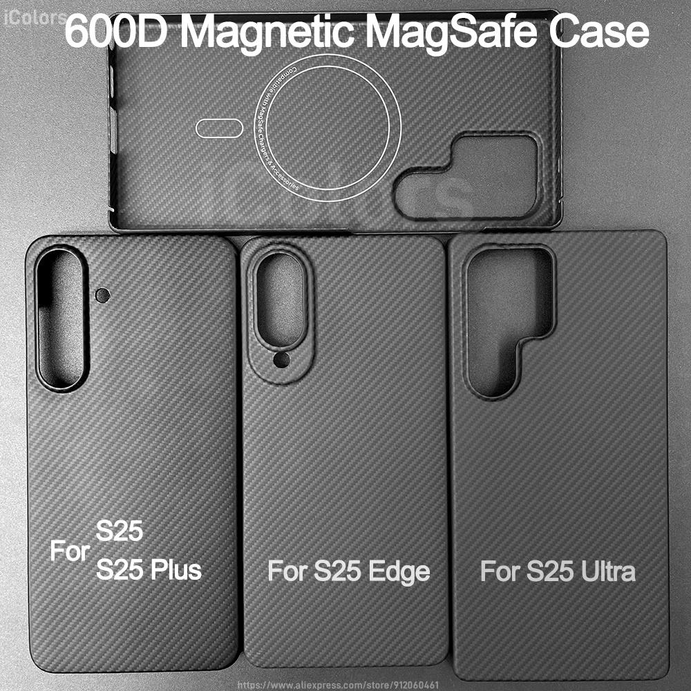 For Samsung Galaxy S25 S26 Ultra/S26 S25 Plus/S26 S25 Edge Genuine Carbon Fiber Aramid Case Ultra Thin Protective Cover