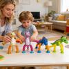 Suction Cup Dinosaur Toys And Pull Tube Toys Are Perfect For Relieving Stress And Are Ideal Travel Toys And Gifts For Cars