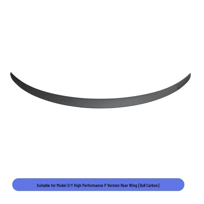 Carbon Fiber Rear Spoiler for Tesla Model Y/3 High-Performance P Version Body Kit
