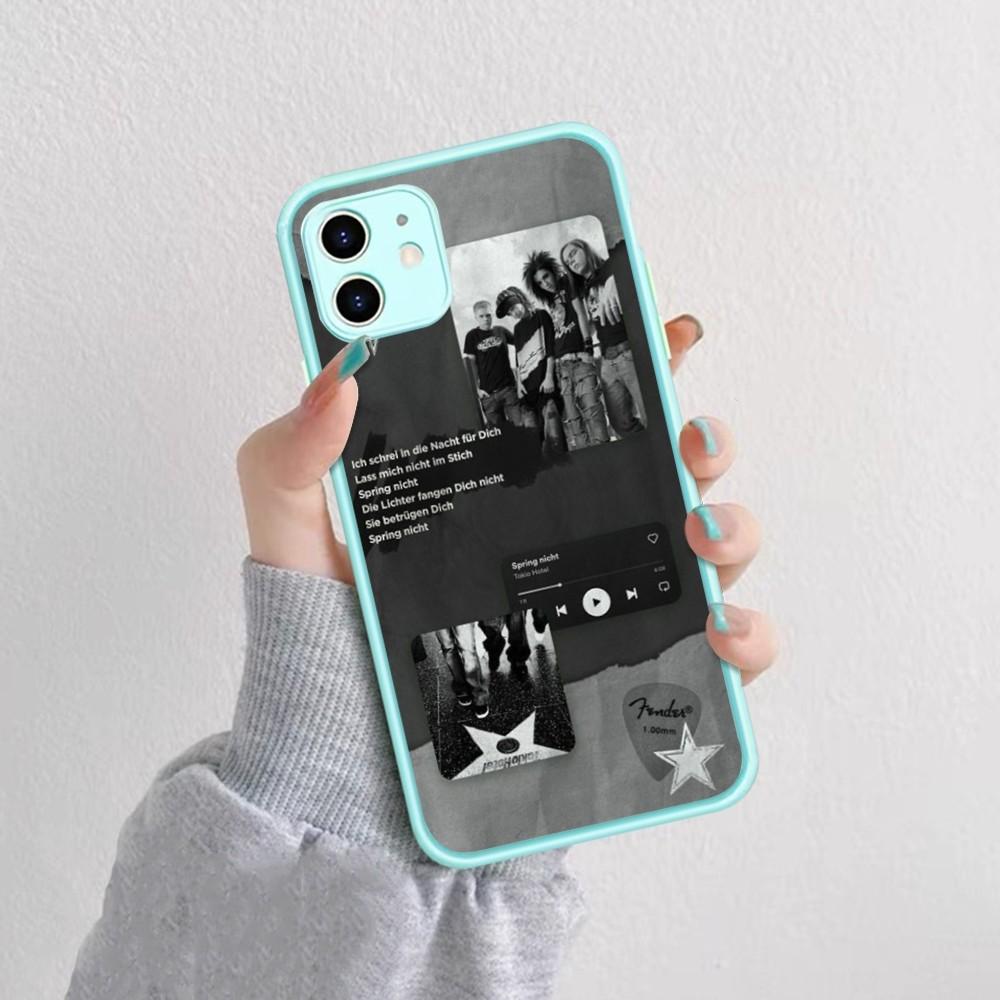 Hot Band T-Tokio H-Hotel Phone Case For IPhone 14 11 12 13 Mini Pro Max 8 7 Plus X XR XS MAX Translucent Matte Cover