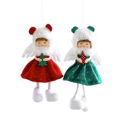Angel Doll Pendant Gift Toy for Kids Decorative Hanging Ornament Christmas Decoration for Holiday Door Wedding Celebration Decor